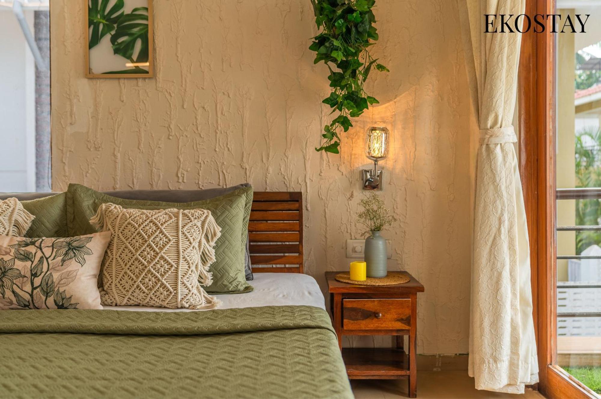 Eko Stay - Solace Villa I Charming Villa Close To Candolim Beach Eksteriør billede