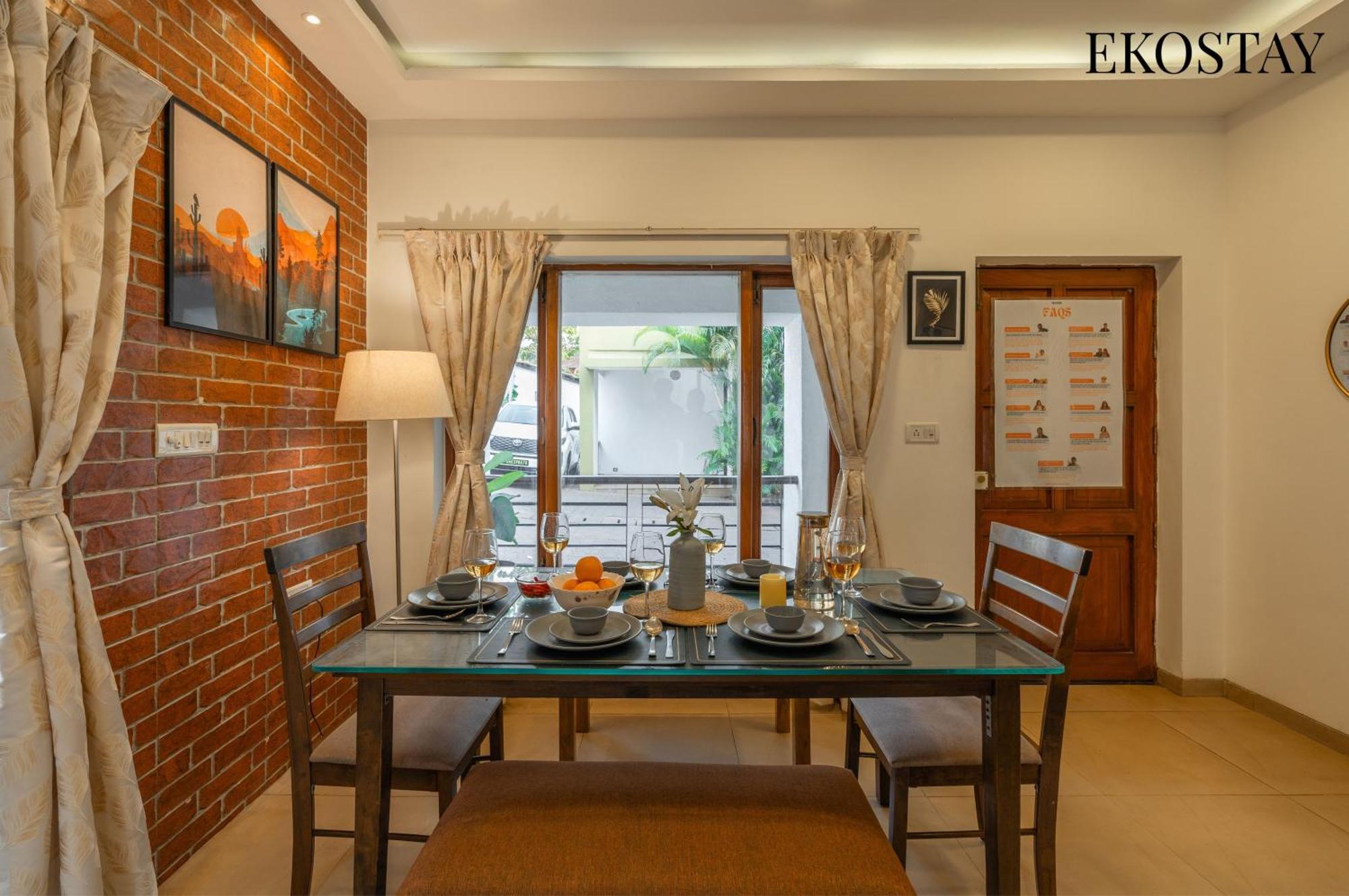 Eko Stay - Solace Villa I Charming Villa Close To Candolim Beach Eksteriør billede