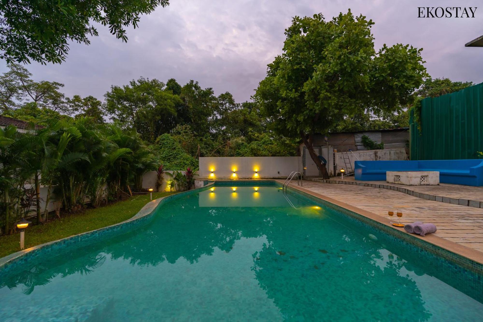 Eko Stay - Solace Villa I Charming Villa Close To Candolim Beach Eksteriør billede