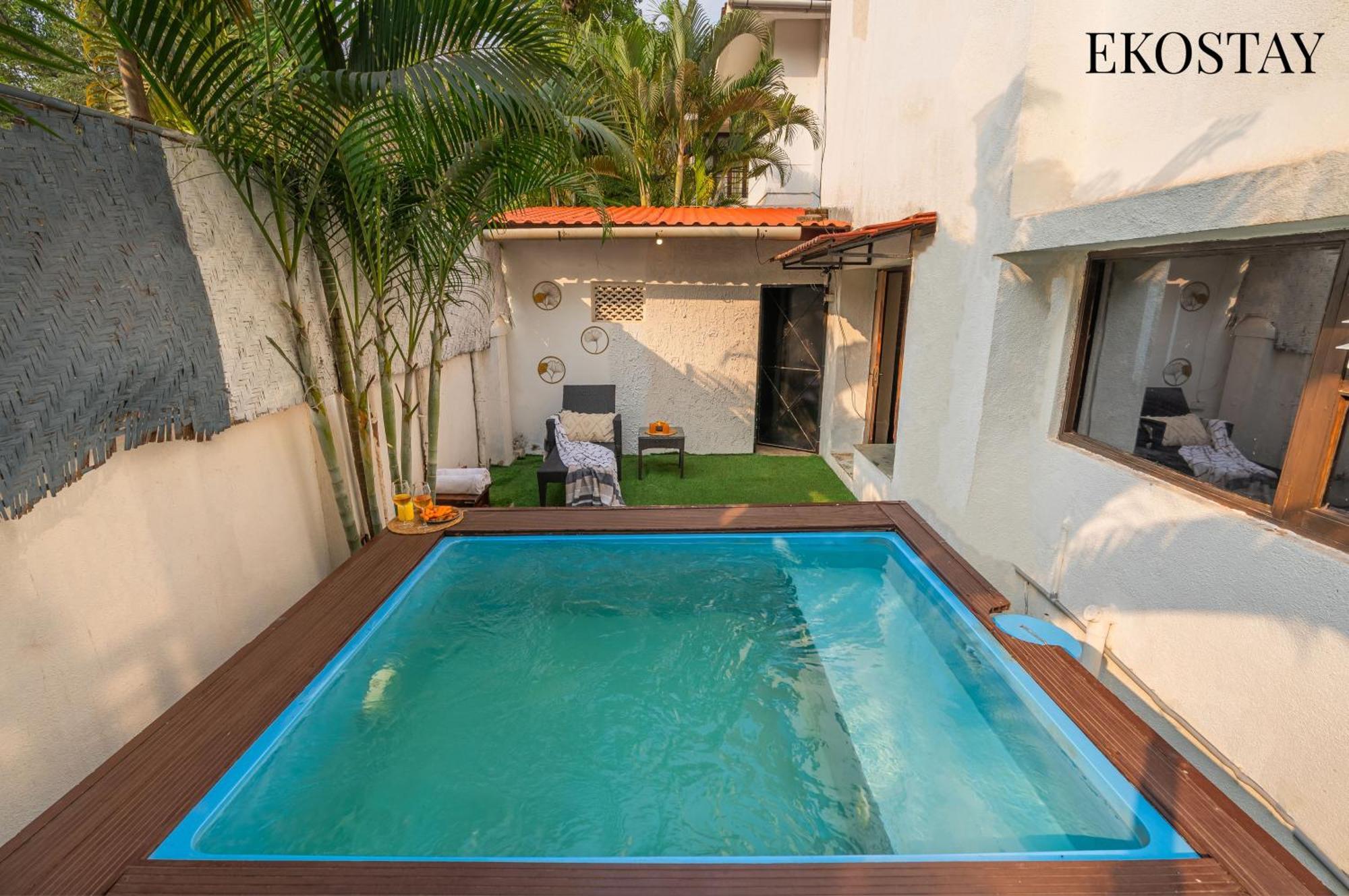 Eko Stay - Solace Villa I Charming Villa Close To Candolim Beach Eksteriør billede